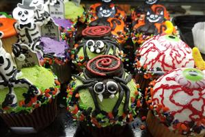 Monster-Faced Cupcakes